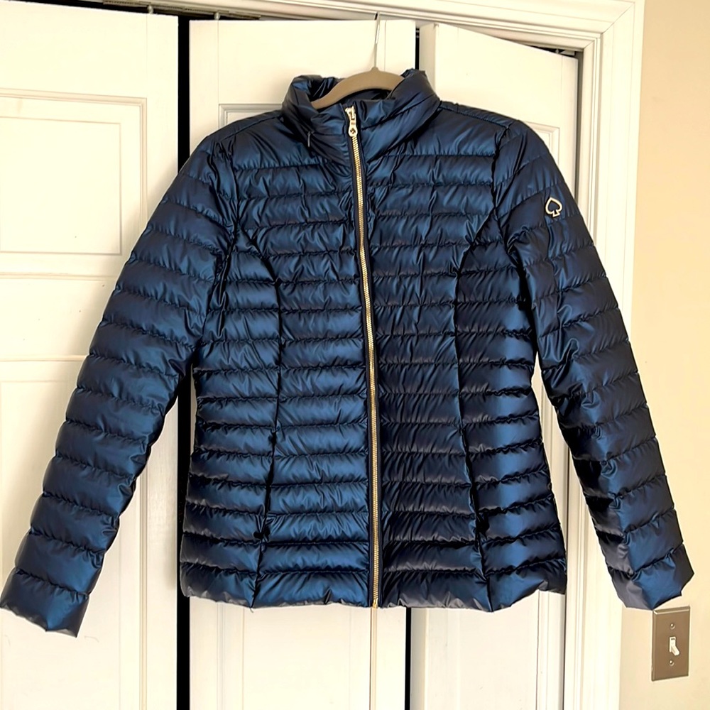 Kate Spade Navy Packable Down Coat